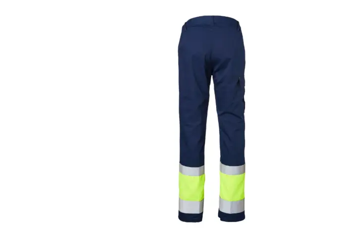PROVISIBLE_Pantalon_bleu marine_fluo_dos